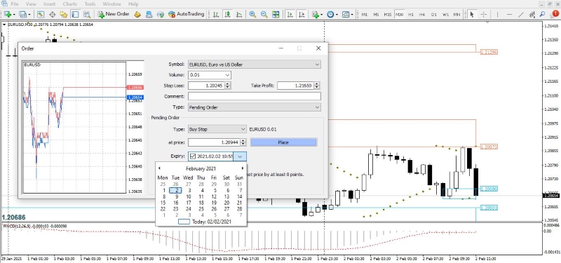 How to Place a Buy Stop Order on MetaTrader Desktop
